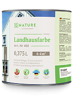 Укрывная краска GNature 461 Landhausfarbe (белая база) - фото 1 - id-p131616013