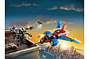 Конструктор Реактивный самолёт Человека-Паука против Робота Венома, Lari 11500, фото 4