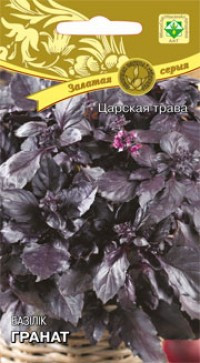 Семена Базилик Гранат фиолетовый (0.2 гр) МССО - фото 1 - id-p131619849
