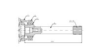 Вал отбора мощности ZF2100 TD