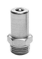 Заливочный клапан для шприцев для смазки - Ø 9 мм - 128003