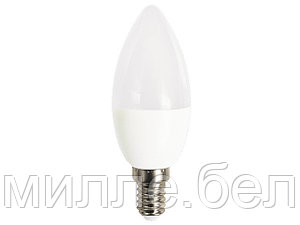 Лампа светодиодная C37 СВЕЧА 8Вт PLED-LX 220-240В Е14 3000К JAZZWAY (60 Вт  аналог лампы накаливания, 640Лм,