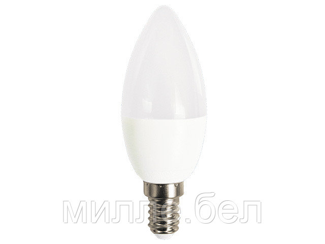 Лампа светодиодная C37 СВЕЧА 8Вт PLED-LX 220-240В Е14 3000К JAZZWAY (60 Вт аналог лампы накаливания, 640Лм, - фото 1 - id-p131632038