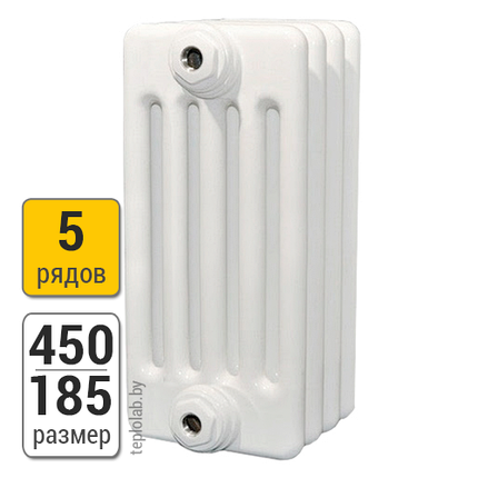 Радиатор трубчатый Arbonia 5045 5-450 (межосевое - 380 мм), фото 2