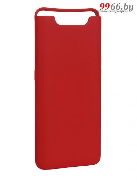 Чехол Innovation для Samsung Galaxy A80/A90 Silicone Cover Red 16538 - фото 1 - id-p131419215