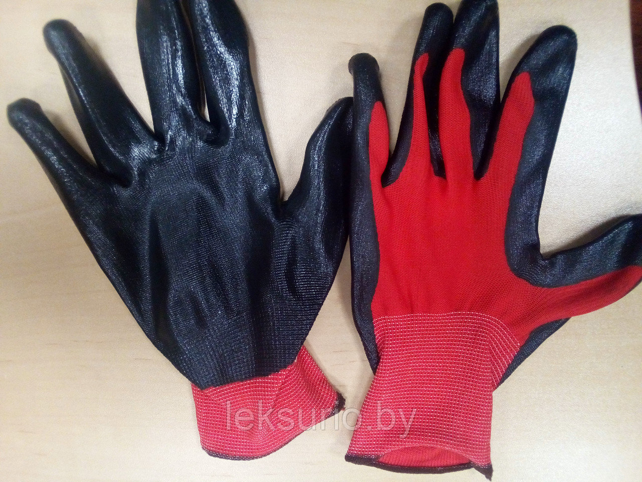Перчатки нейлоновые с нитриловым покрытием - фото 1 - id-p131647183