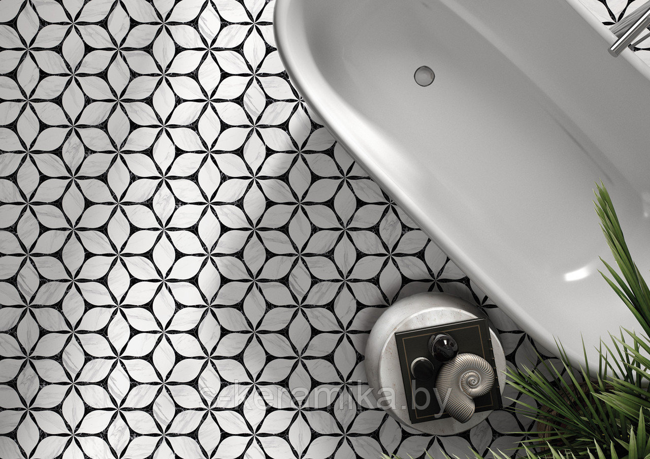 Керамогранит гексагон OSET COROLA 20x24cm ОСЕТ КОРОЛА Hexagon