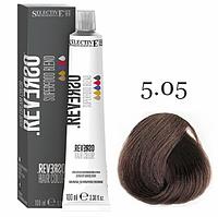 Крем-краска для волос без аммиака Reverso Hair 5.05 Светло-каштановый "Каштан", 100мл. (Selective