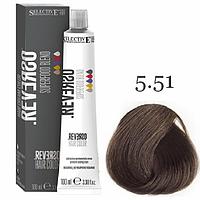 Крем-краска для волос без аммиака Reverso Hair 5.51 Светло-каштановый "Киноа",100мл. (Selective Professional)