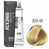 Крем-краска для волос без аммиака Reverso Hair 10.0 Экстра светлый блондин 100мл (Selective Professional)