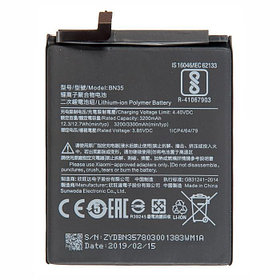 Аккумулятор для Xiaomi Redmi 5 (BN35), оригинальный