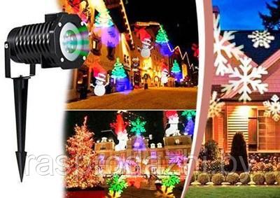 Проектор светодиодный водонепроницаемый Festival Projection Lamp (арт.9-6866) - фото 1 - id-p70141737