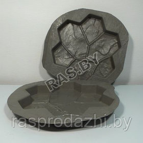 Набор форм для производства тротуарной плитки Каменный цветок 2 формы (арт. 5-4517)