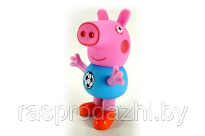 Светодиодная игрушка Peppa Pig Свинка Пэппи Джорджи (код.9-3360) код. 0027