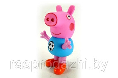 Светодиодная игрушка Peppa Pig Свинка Пэппи Джорджи (код.9-3360) код. 0027 - фото 1 - id-p72698579
