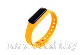 Спортивный умный браслет с мониторингом физической активности Xiaomi Mi Band (фитнес-трекер) оранжевый (арт.