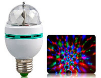 Новогодний светильник (ночник) вращающийся с цветомузыкой LED Full Color Rotating Lamp (арт.9-2346)