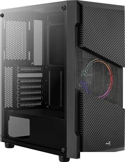 Корпус AeroCool Menace Saturn FRGB-G-BK-V1