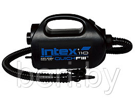 INTEX 68609 Насос электрический 12B/220B, Воздушный компрессор QUICK-FILL HIGH PSI 400 л/мин