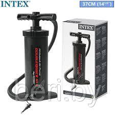 INTEX 68605 Ручной насос Double Quick 3 S Hand Pump, 3 насадки