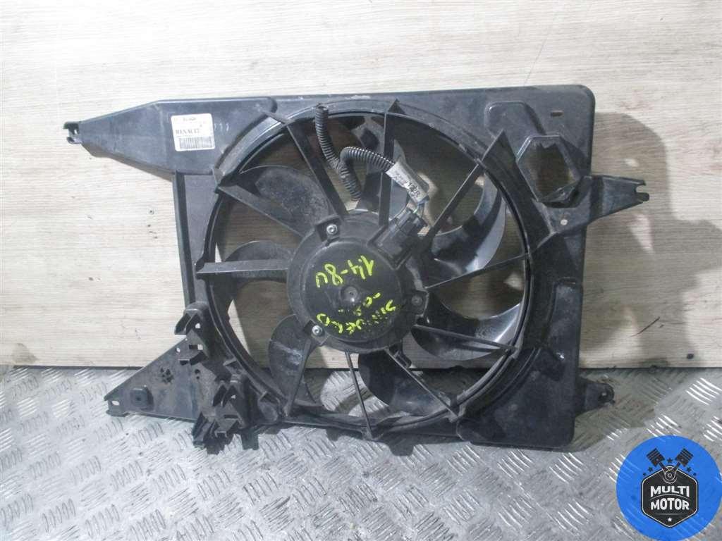Вентилятор радиатора RENAULT SANDERO I (2007-2013) 1.4 i K7J 710 - 75 Лс 2010 г. - фото 1 - id-p131722121