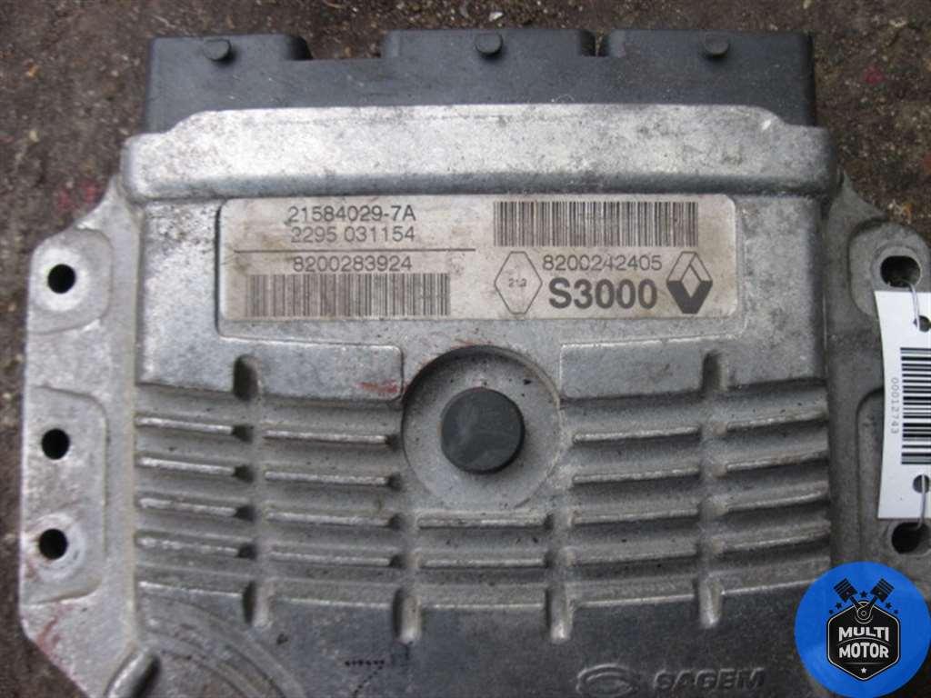 Блок управления двигателем RENAULT SCENIC II (2003-2009) 1.6 i K4M 782 - 113 Лс 2005 г. - фото 1 - id-p131721304