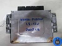 Блок управления двигателем CITROEN XSARA PICASSO (1999-2006) 1.8 i 6FZ (EW7J4) - 115 Лс 2002 г.