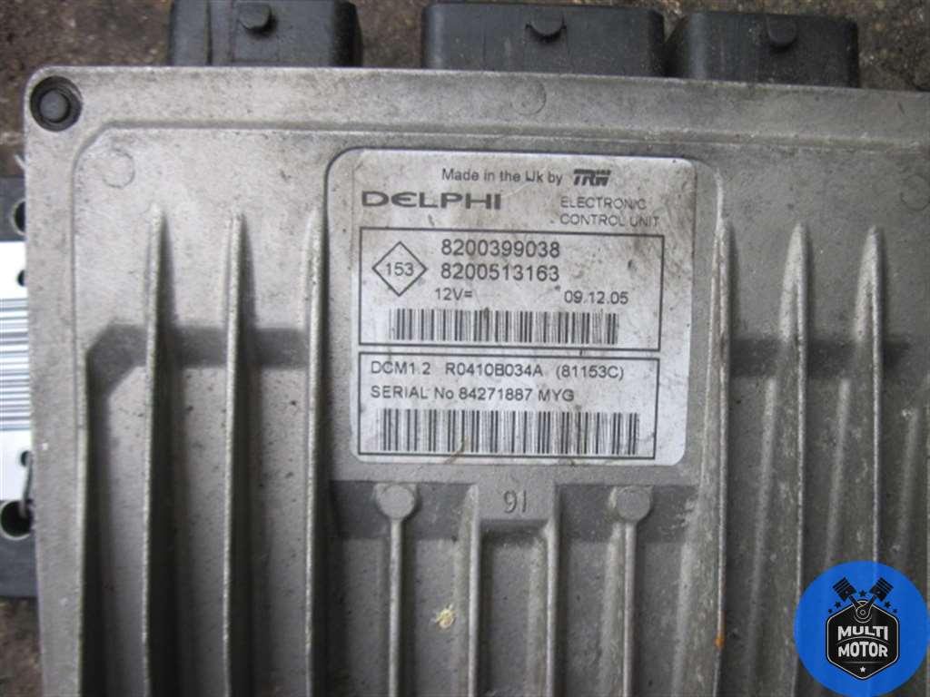 Блок управления двигателем RENAULT CLIO II (1998-2005) 1.5 DCi K9K 712 - 100 Лс 2005 г. - фото 1 - id-p131721686