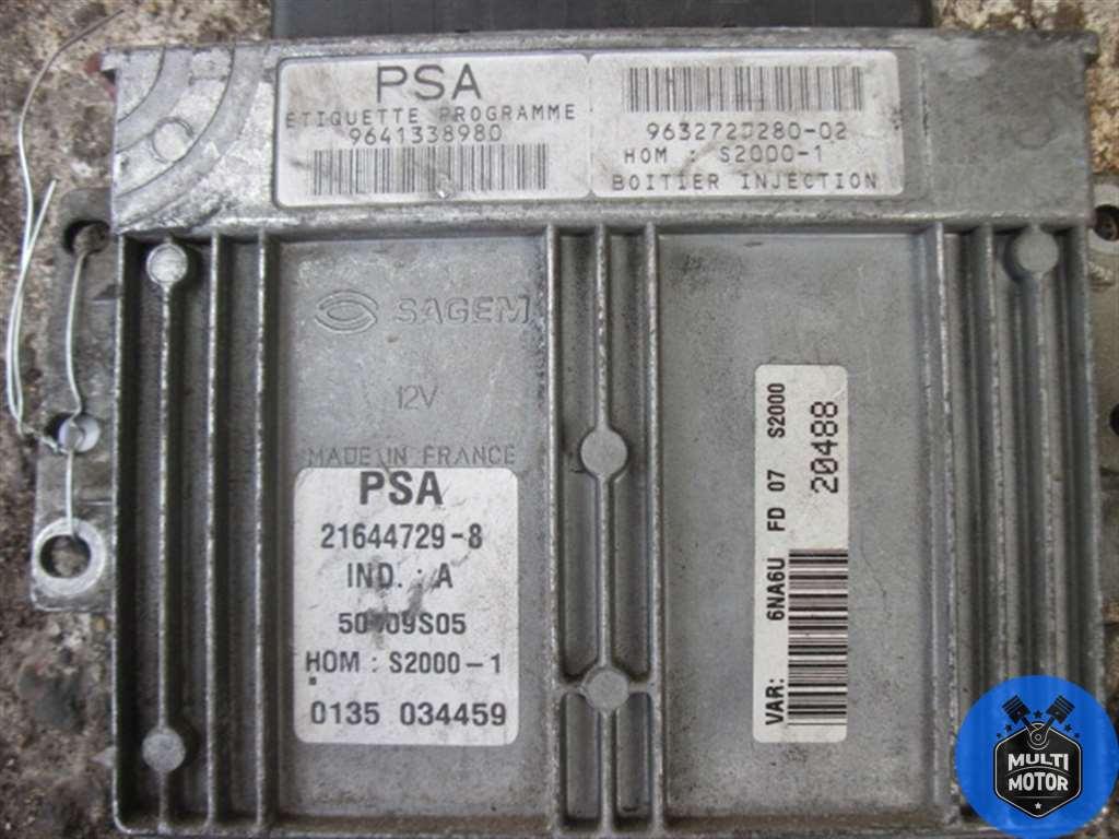 Блок управления двигателем CITROEN XSARA PICASSO (1999-2006) 1.6 i NFZ (TU5JP) - 88 Лс 2002 г. - фото 1 - id-p131725266