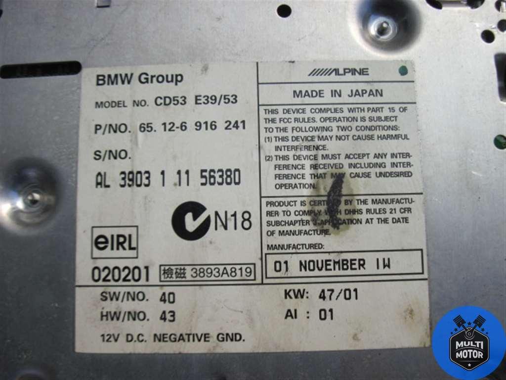 Магнитола BMW X5 (E53 ) (2000-2006) 3.0 TDi M57 D30 (306D1) - 184 Лс 2002 г. - фото 3 - id-p131726973
