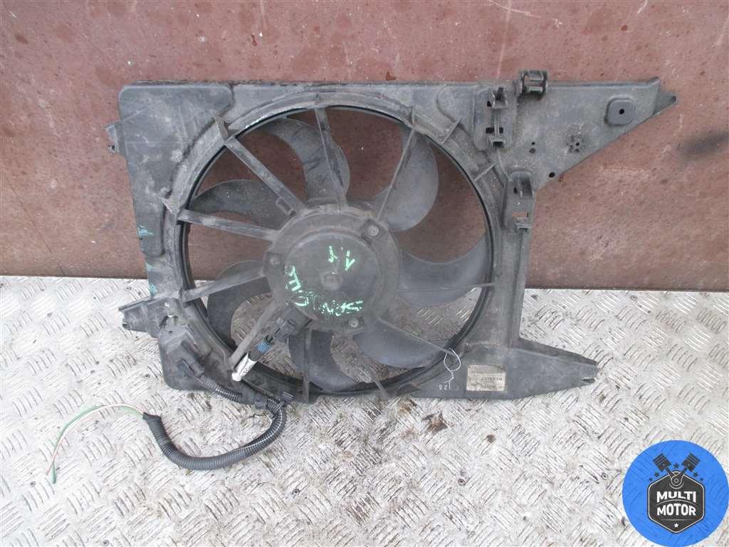 Диффузор вентилятора RENAULT SANDERO I (2007-2013) 1.4 i K7J 710 - 75 Лс 2010 г. - фото 1 - id-p131727835