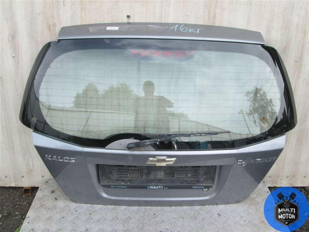 Крышка багажника (дверь 3-5) CHEVROLET AVEO (T200) (2002-2008) 1.2 i B12S1 - 84 Лс 2006 г. - фото 1 - id-p131727263