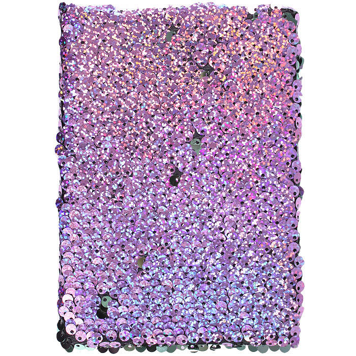 Блокнот 11,5*15,5см 80л в клетку с реверсивными пайетками голография цвет ассорти, DV-12395 - фото 3 - id-p131731080