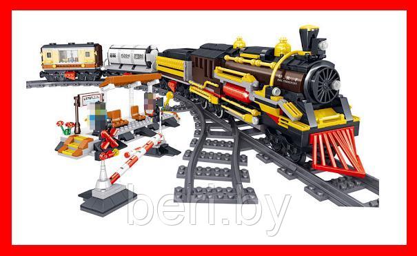 QL0313 Конструктор JISI Bricks City "Грузовой поезд" на радиоуправлении, с мотором, 1464 детали, Аналог LEGO - фото 2 - id-p131731084