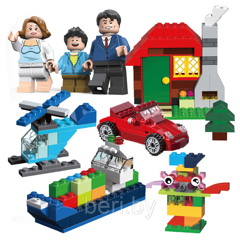 18100 Конструктор Jisi bricks (Decool) Imagination, 592 детали, аналог LEGO - фото 4 - id-p131731148