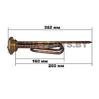 Нагревательный элемент (ТЭН) 1200W резьба 1+1/4 (г-образный) wth021un_ю