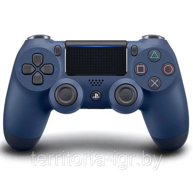 Геймпад Sony DualShock 4 Wireless Controller синяя полночь (PS4/PS5) [CUH-ZCT2E] v2 Оригинал - фото 2 - id-p131748303