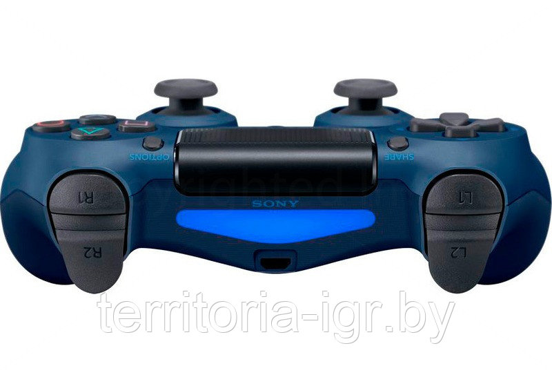 Геймпад Sony DualShock 4 Wireless Controller синяя полночь (PS4/PS5) [CUH-ZCT2E] v2 Оригинал - фото 3 - id-p131748303