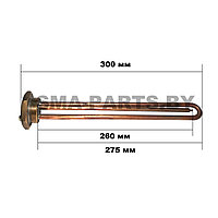 Нагревательный элемент (ТЭН) 1500W резьба 1+1/4 (прямой) Reco wth145un