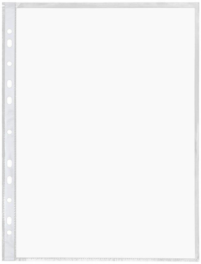 Файл А4 перфорированный inФормат 30 мкм, гладкий, глянцевый, 218*306 мм (до 80 л.) - фото 3 - id-p131761074
