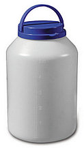 Бидон пластиковый, с завинчивающейся крышкой, 5 л - ремоколор (62-4-004)