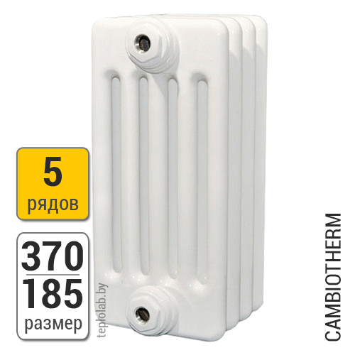 Радиатор трубчатый Arbonia Cambiotherm 5037 5-370 (межосевое - 300 мм)