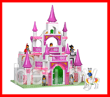 M38-B0151 Конструктор Sluban Королевский замок, серия Розовая мечта, 508 деталей, аналог Лего (LEGO)