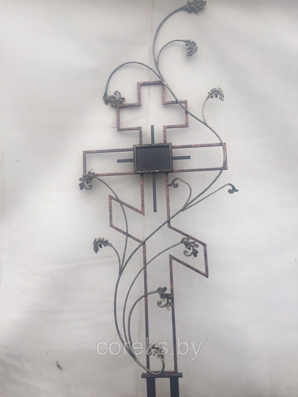 Крест металлический №3 - фото 1 - id-p131802514