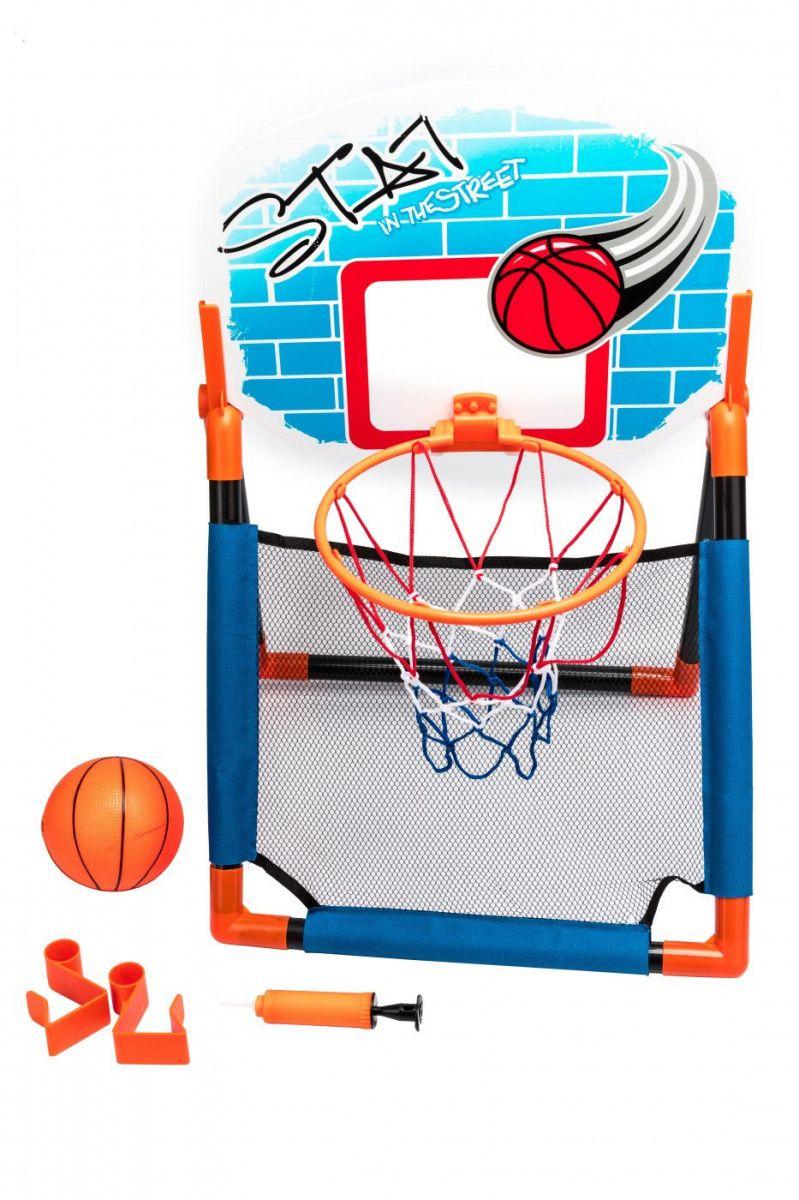 Баскетбольный щит 2 в 1 с креплением на дверь - фото 1 - id-p131802133