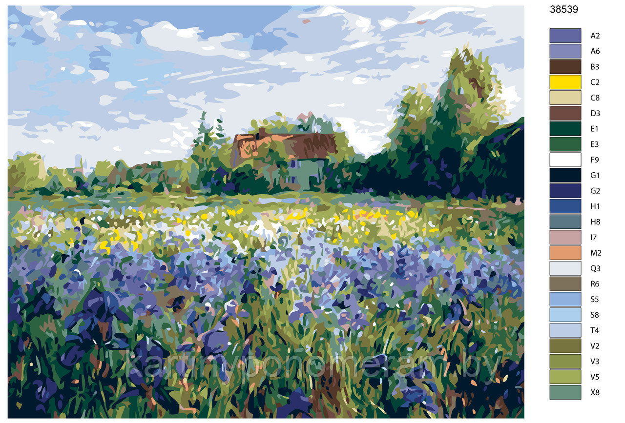 Картина по номерам, 40 x 50, KTMK-38539