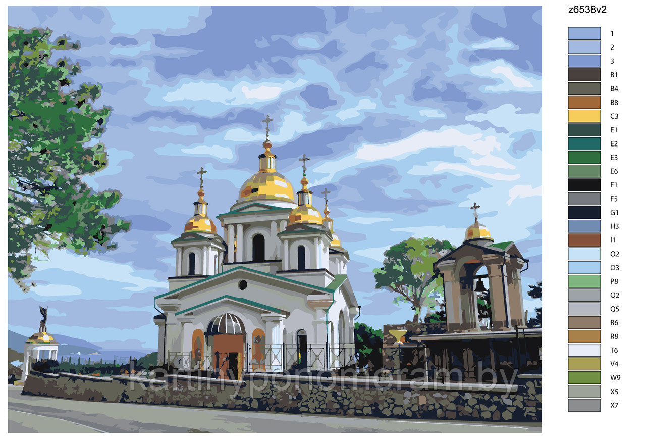 Картина по номерам, 40 x 50, z6538v2