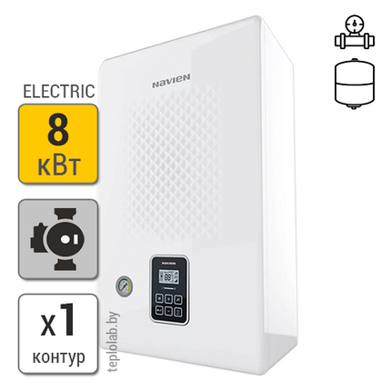 Электрический котел Navien EQB 08HW 8 кВт, 220/380 В, фото 2