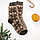 Женские носки теплые вязаные шерстяные Снежинки разные цвета, фото 3
