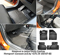 Коврики в салон Geely Coolray 2019-2020, 3D площадка / Джили Кулрей (Norplast)